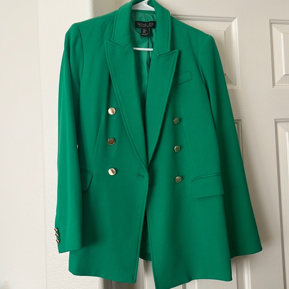 Rachel Zoe Blazer Green